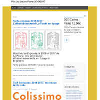 PrixDuTimbre.fr – Actualité des tarifs postaux La Poste et Colissimo